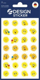 Matrica, papír, 3 ív, 76x120 mm, AVERY ZWECKFORM, "Z-Design No.53133", napocska