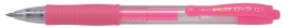 Zseléstoll, 0,37 mm, nyomógombos, PILOT "G-2 Neon", pink