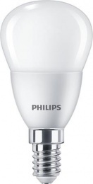 LED izzó, E14, kisgömb, P45, 2,8W, 250lm, 2700K, PHILIPS "CorePro"
