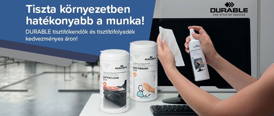 Tiszta környezetben hatékonyabb a munka!