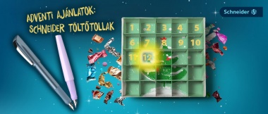 Adventi ajánlatok: SCHNEIDER töltőtollak